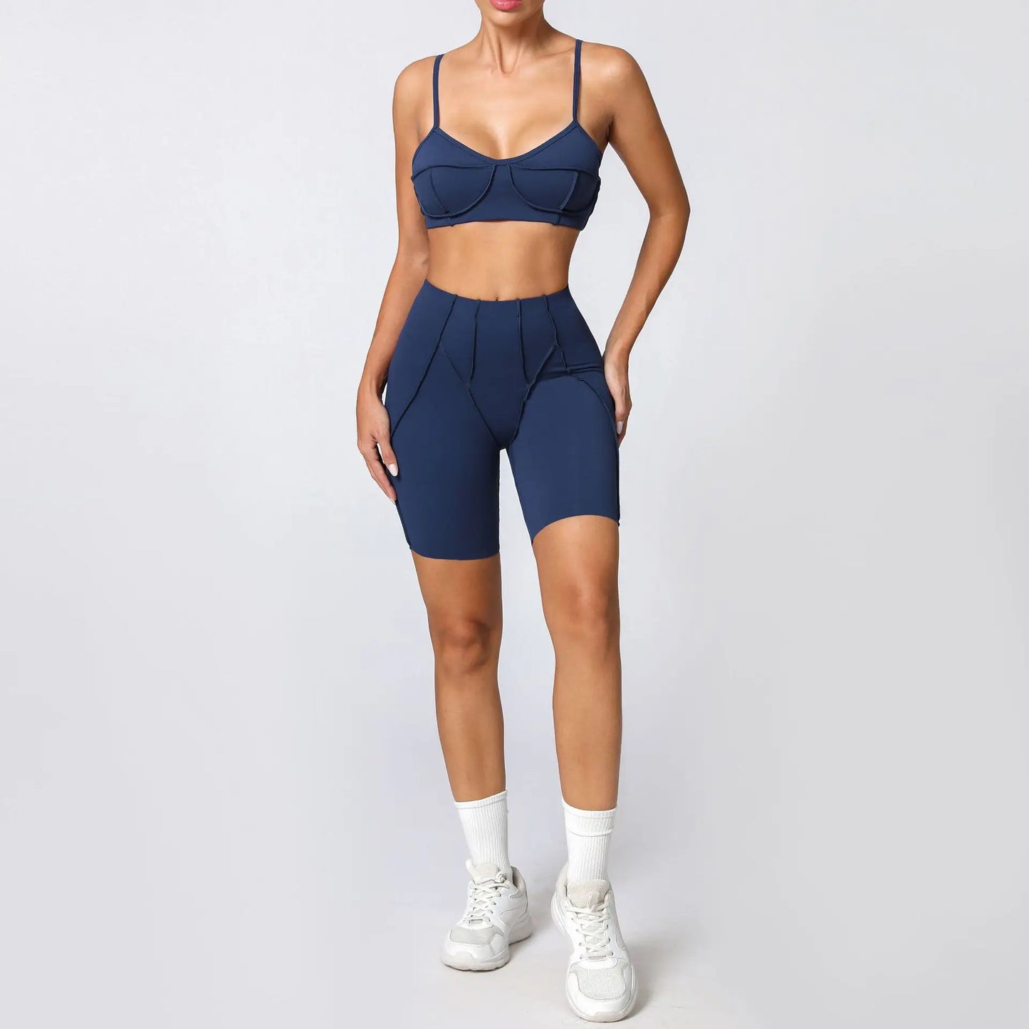 LiftTone Pocket Shorts Set – Cross Bra Combo