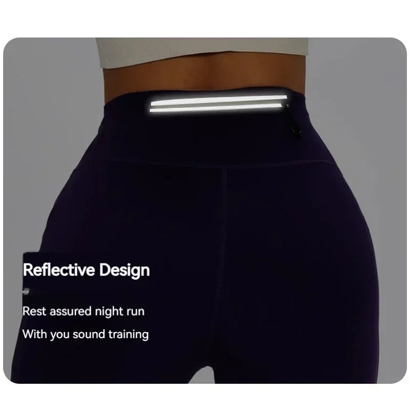 Multi-Pocket Compression Marathon Shorts – Quick Dry Jogging & Cycling
