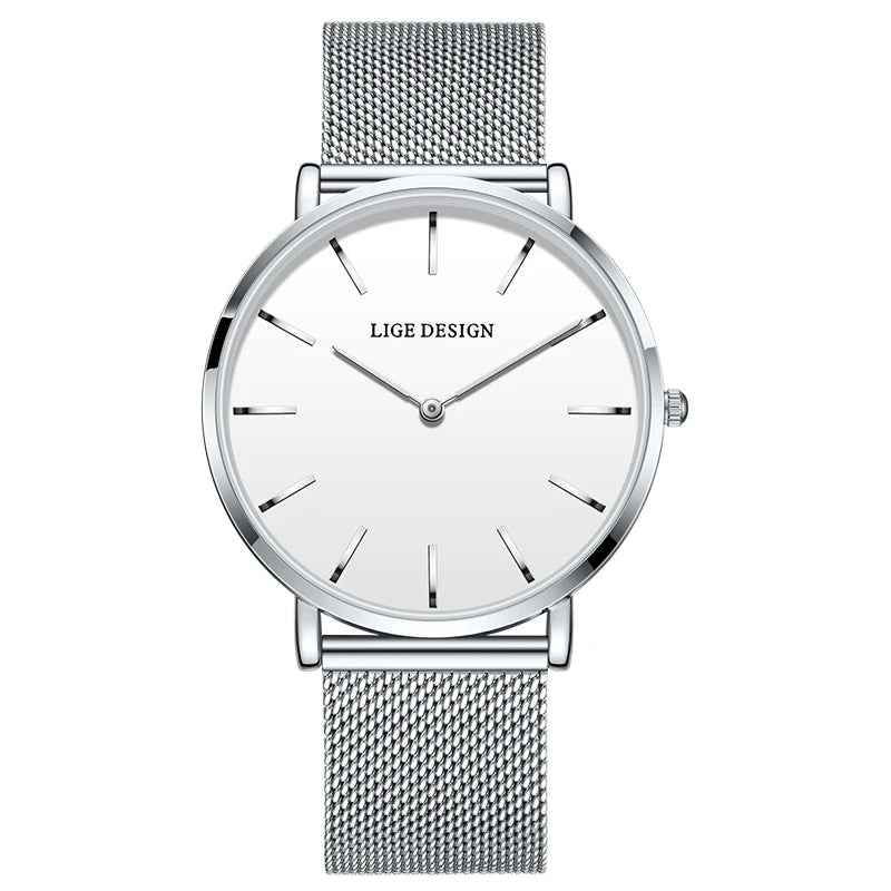 Ceramic Strap Elegant Quartz Watch – Japanese Movement
