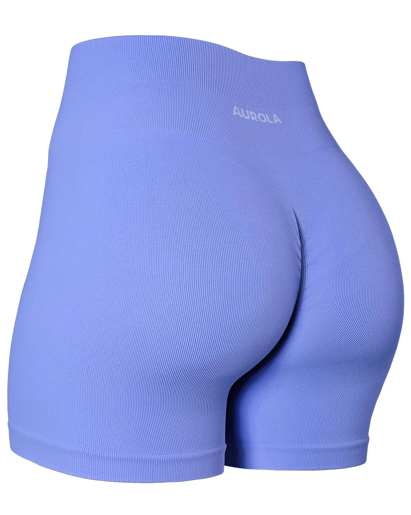 Seamless Scrunch Workout Shorts — Women's High Waist Gym & Yoga Fitness Shorts