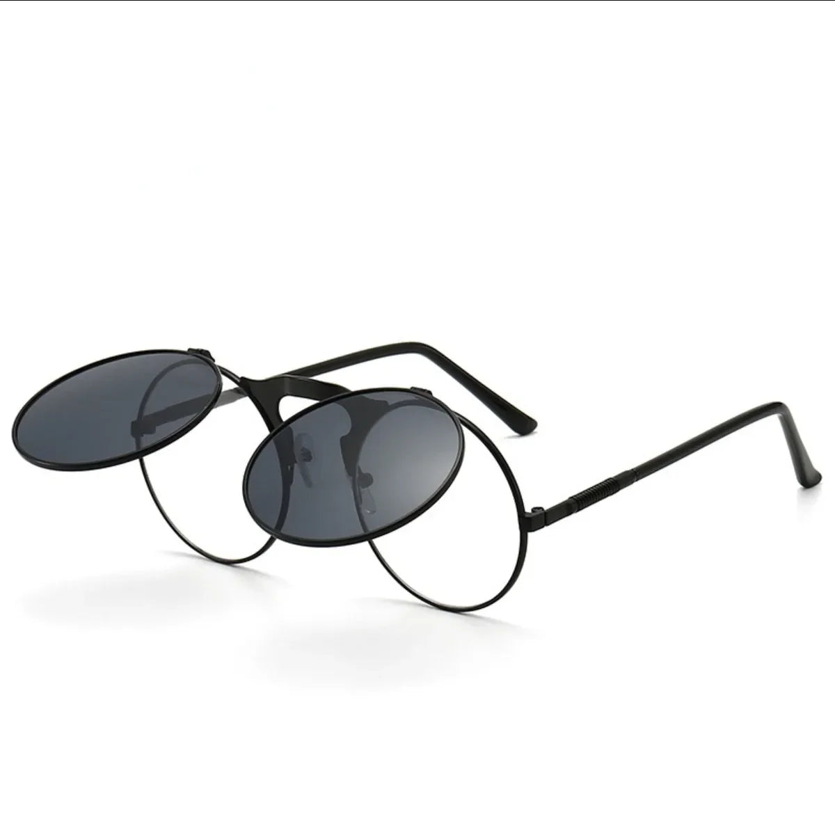 FlipLens Retro | Steampunk Double Lens Sunglasses – Style That Turns Heads