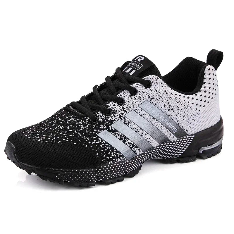 Breathable Mesh Running Sneakers — Lightweight Outdoor Athletic Jogging Shoes