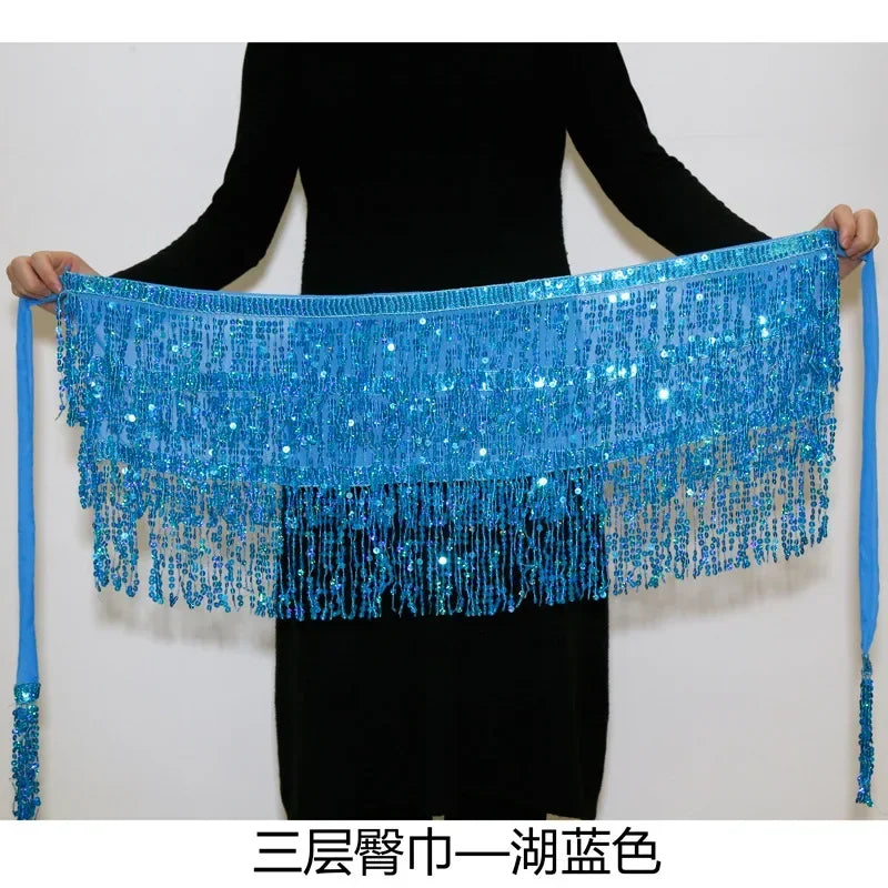 Sequin Tassel Mini Skirt — Dance & Party Ready