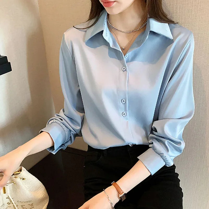 Effortless Grace – Lightweight Chiffon Spring Top