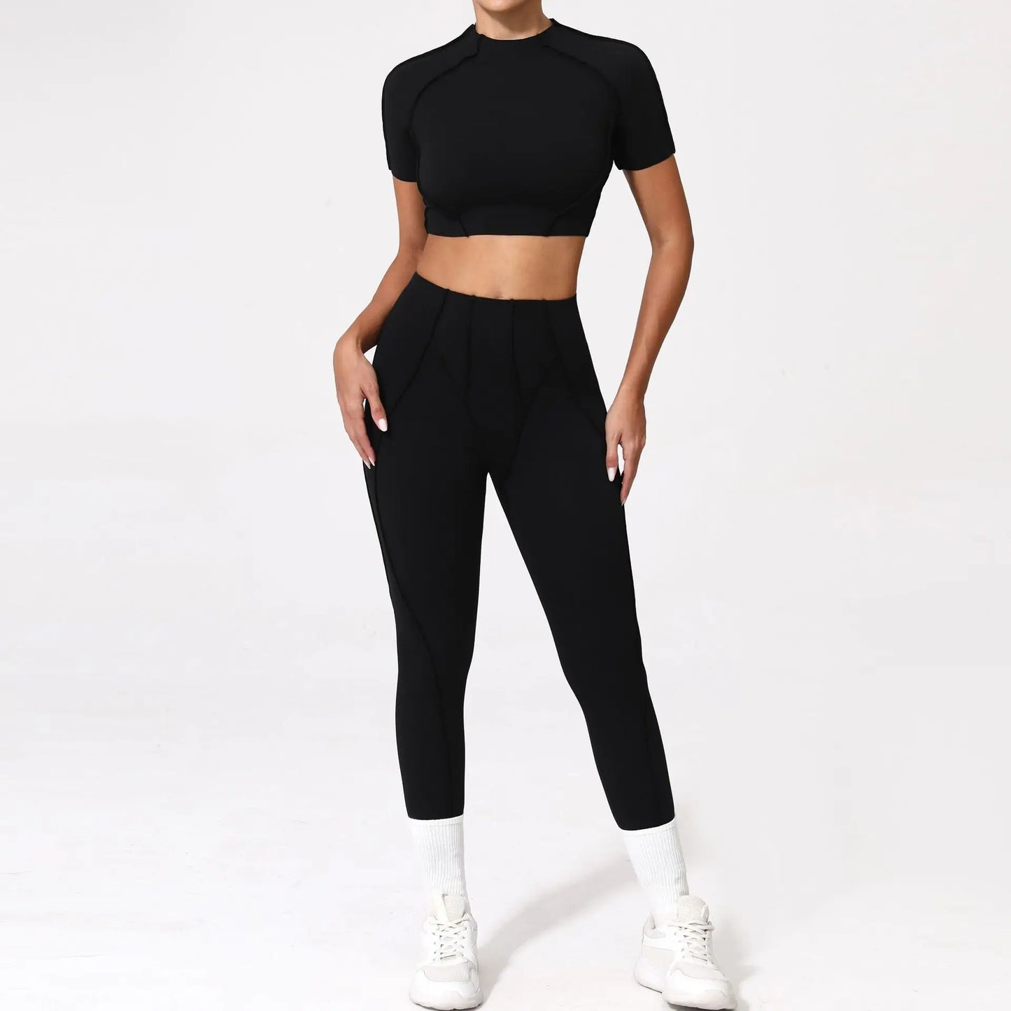 LiftTone Pocket Shorts Set – Cross Bra Combo