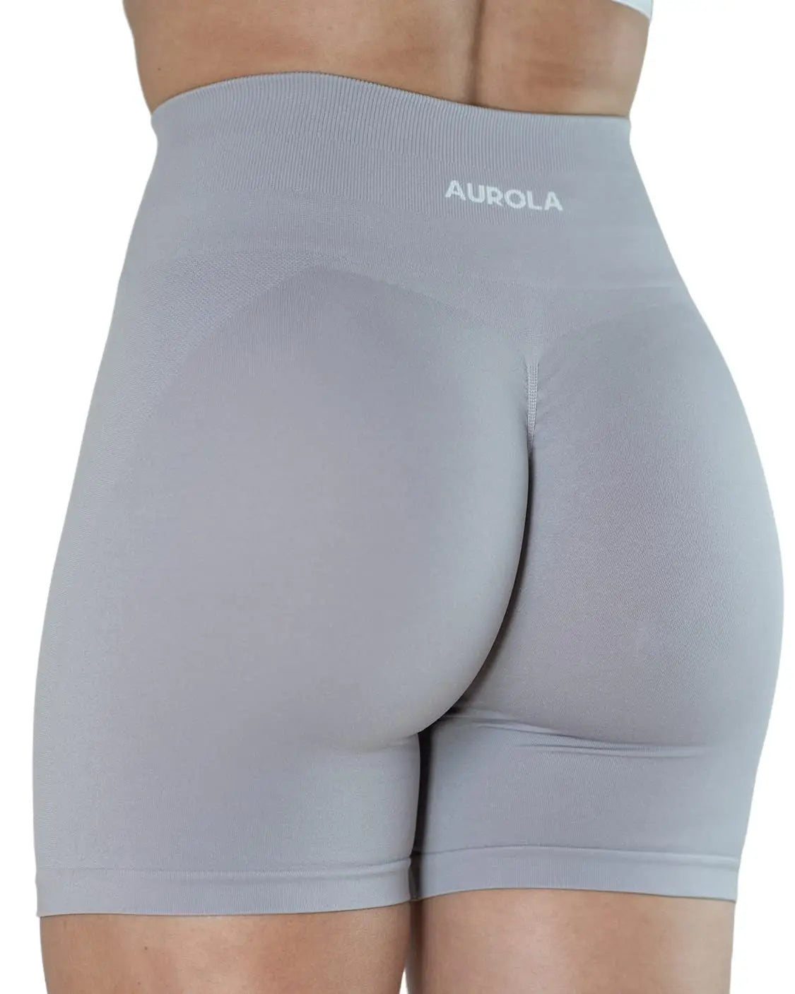 Seamless Scrunch Workout Shorts — Women's High Waist Gym & Yoga Fitness Shorts