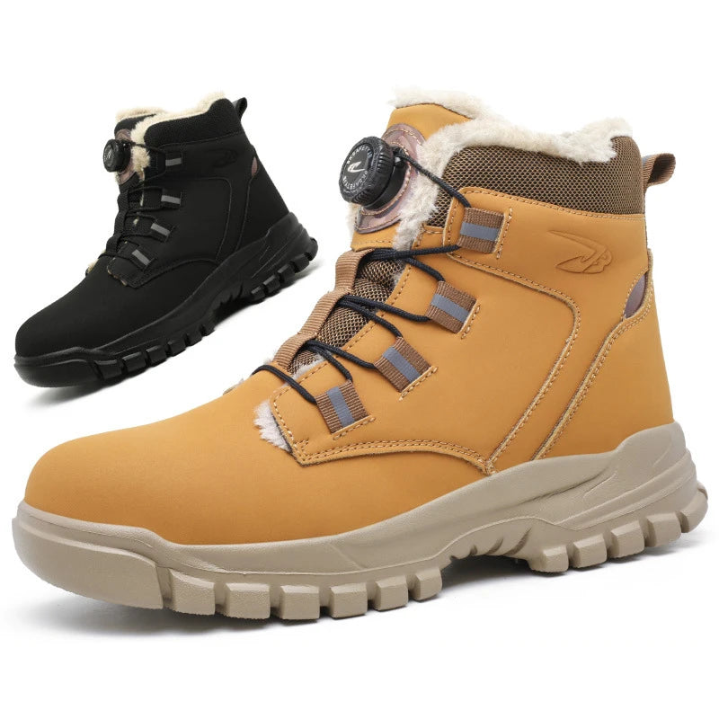 Waterproof Steel Toe Boots — Anti-Smash & Anti-Puncture Security Footwear