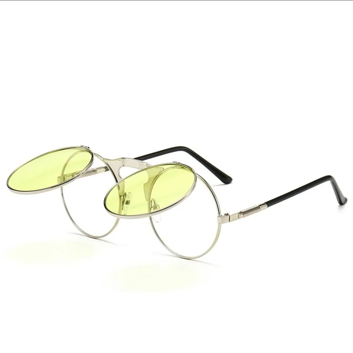 FlipLens Retro | Steampunk Double Lens Sunglasses – Style That Turns Heads
