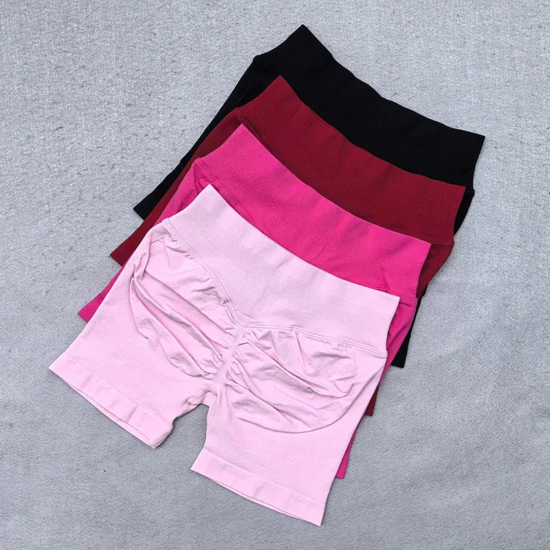 SculptShort Halter Set – Scrunch Fit Yoga Outfit