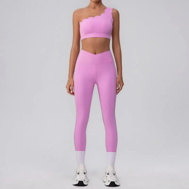 CrossFlow Lace Set – Single Shoulder Yoga Kit