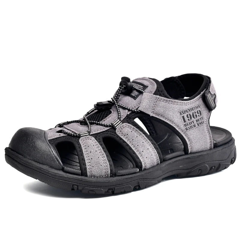 Strider PU Sandals – Flat Outdoor Comfort Walkers