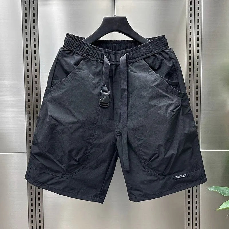 Straight-Cut Utility Shorts – Large Pockets