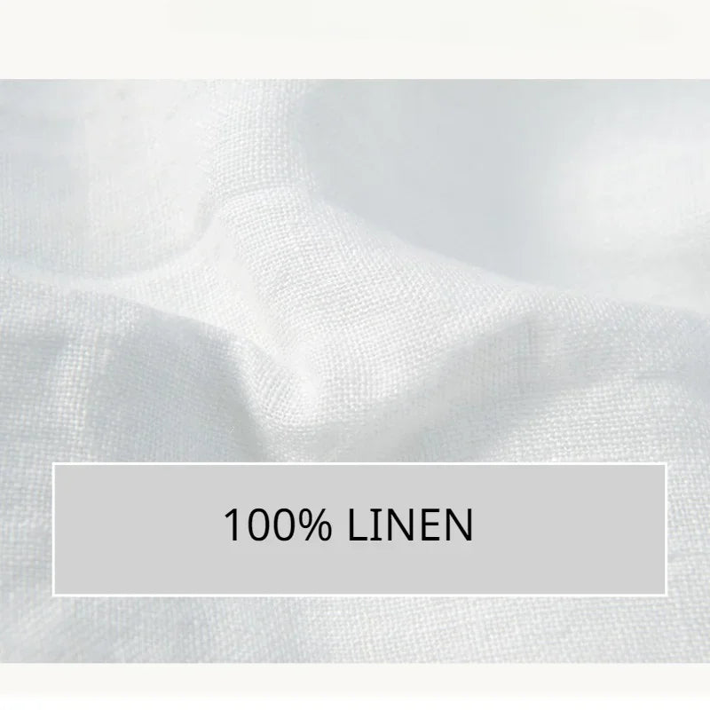Linen Slim Fit Tee – Lightweight Summer