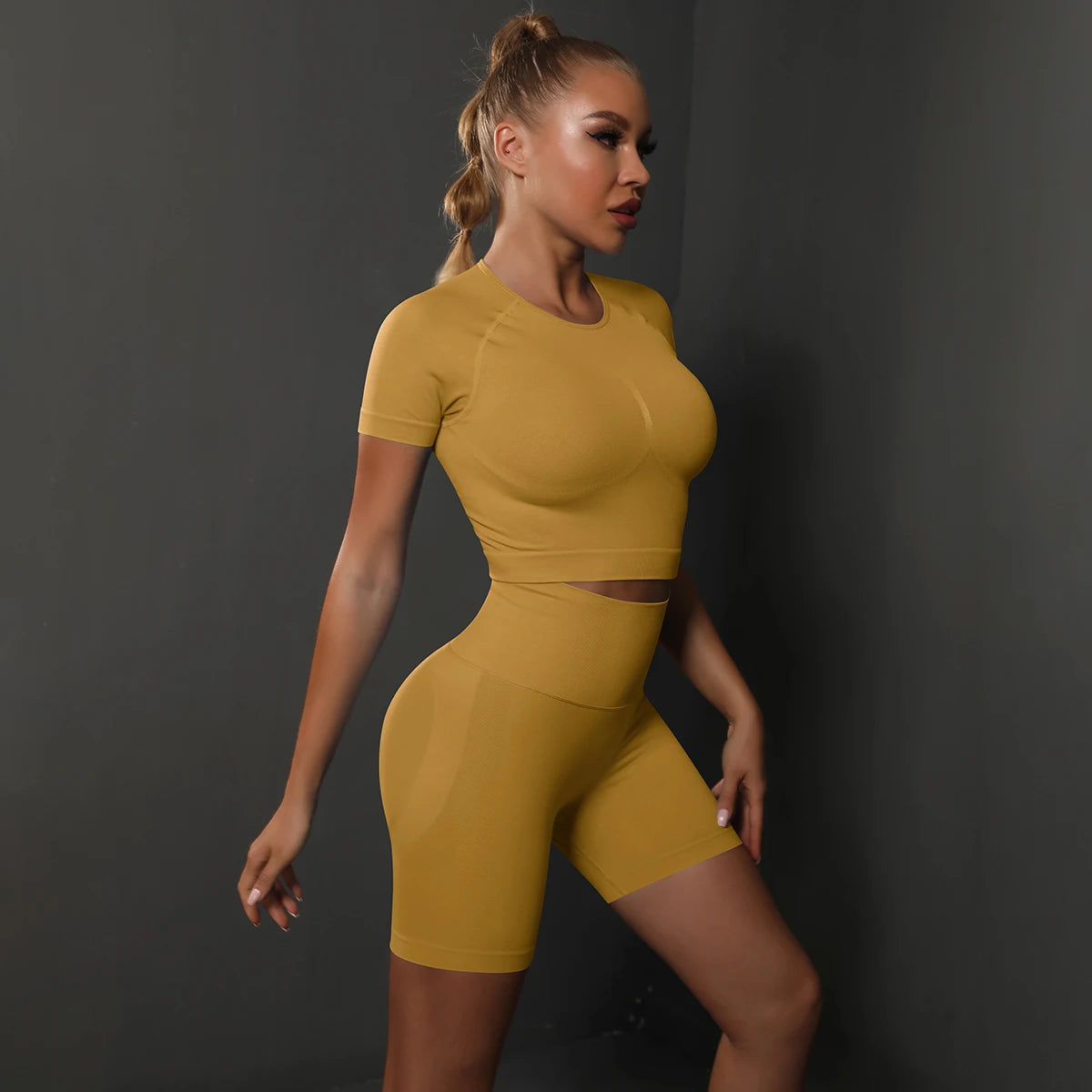 ZenBalance Romper Set – Ribbed One-Piece Jumpsuit