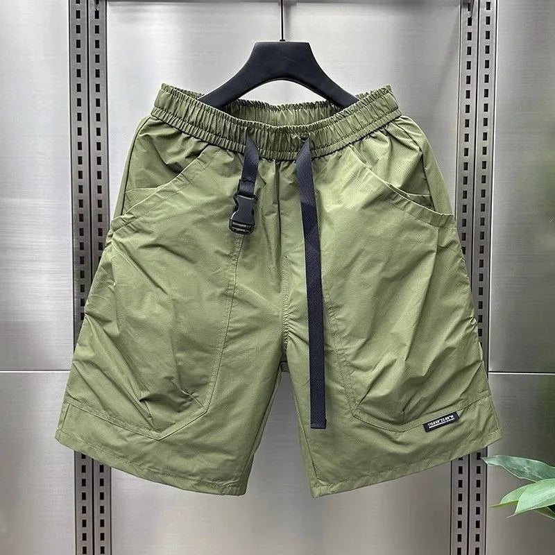 Straight-Cut Utility Shorts – Large Pockets