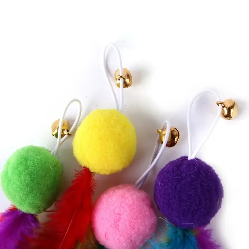 Feather Toys With Bell