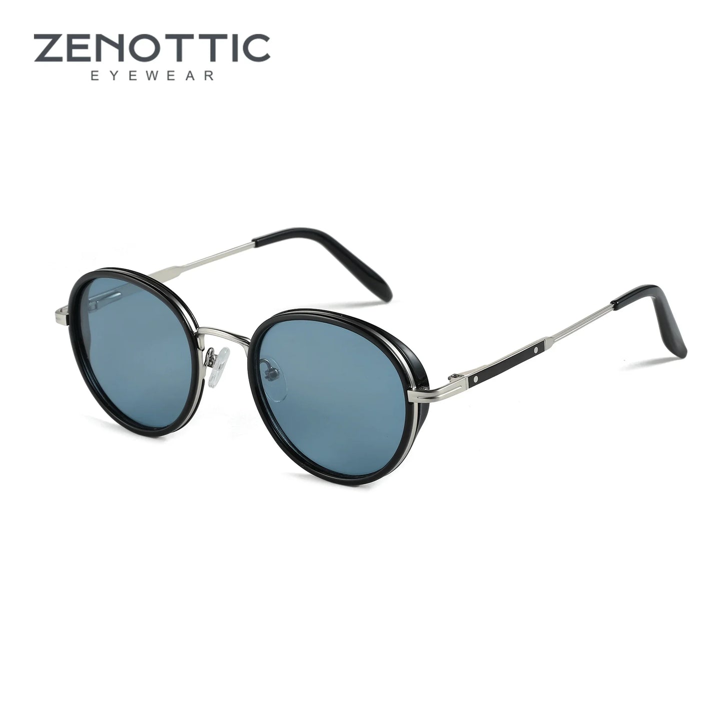 ZENOTTIC 2025 Retro | Polarized Round Shades – Classic Vintage Protection