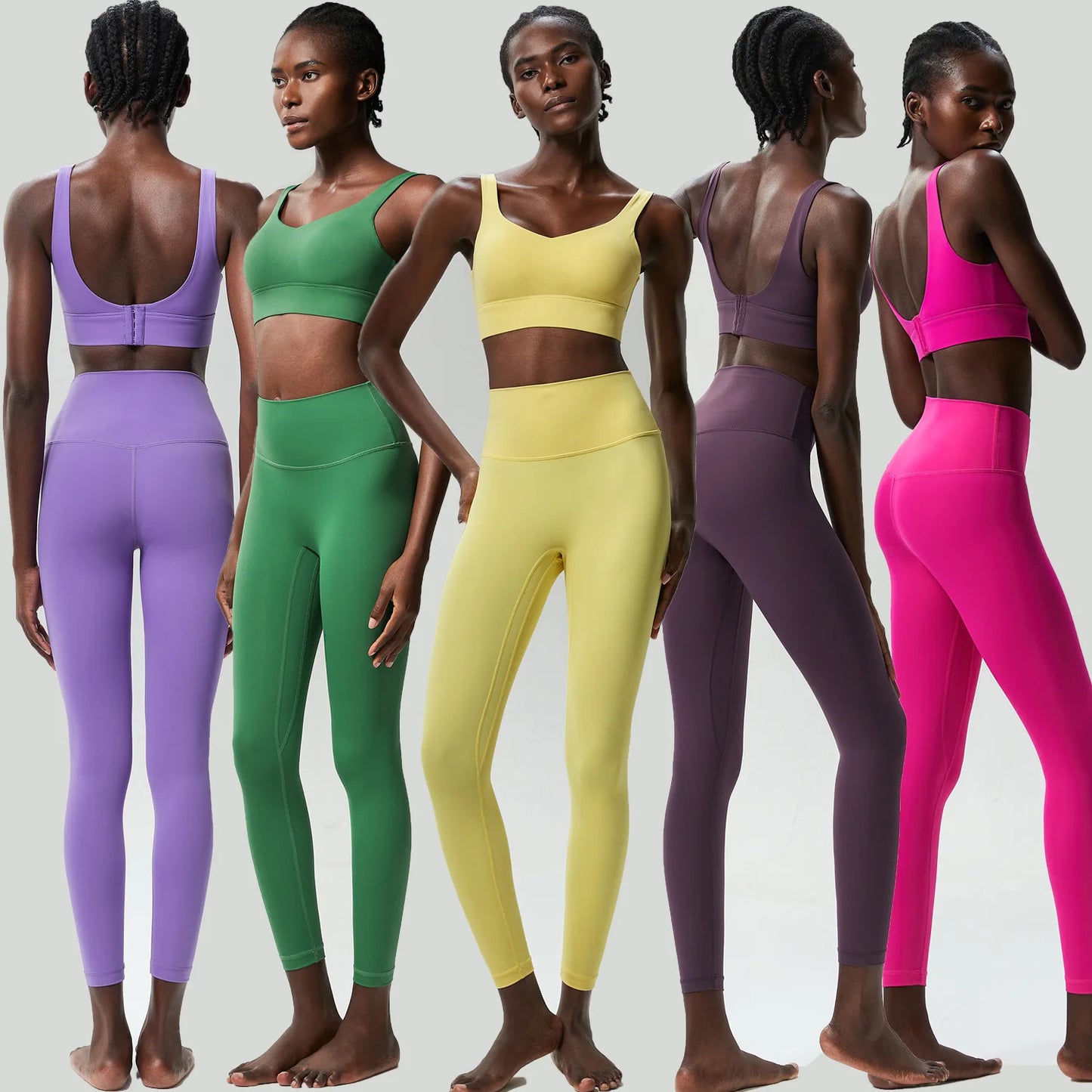 ButteryAir Fit Set – Quick-Dry Seamless 2-Piece