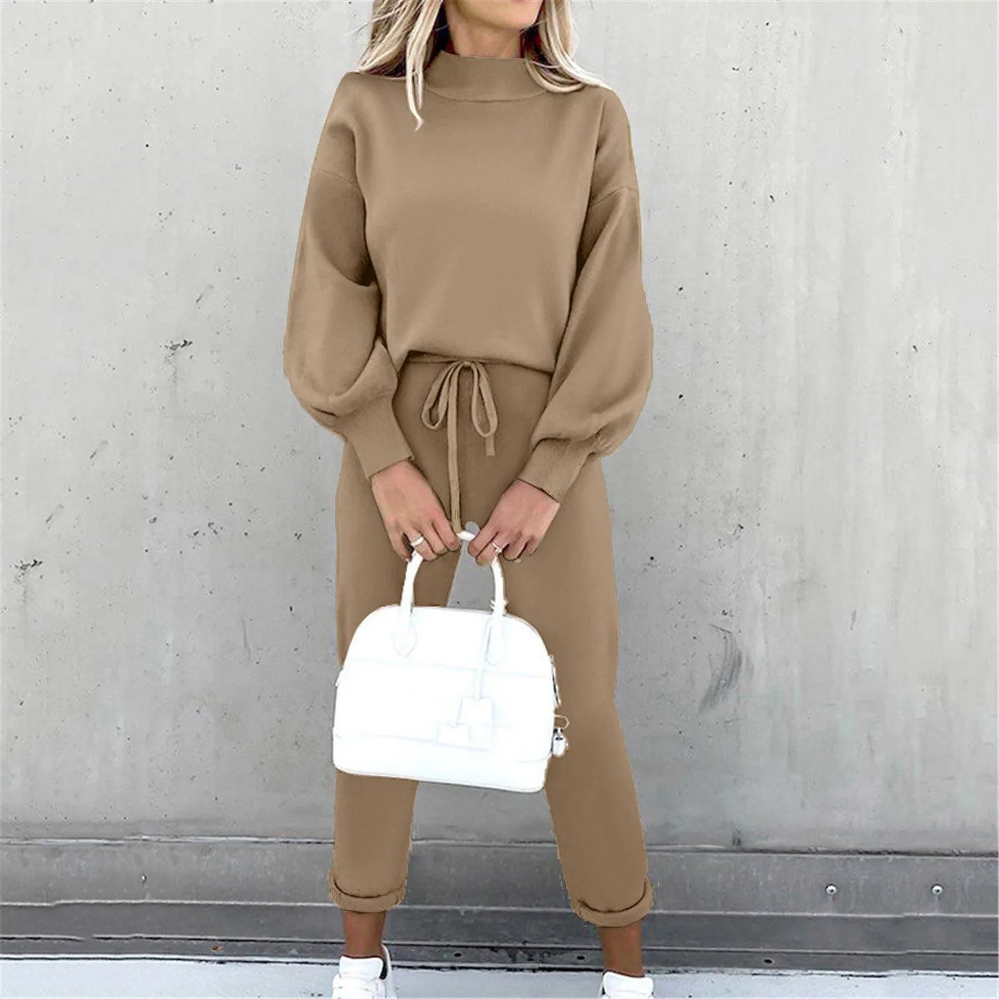 Sports Track Suit – Hooded Sweatshirt & Sweatpants Set