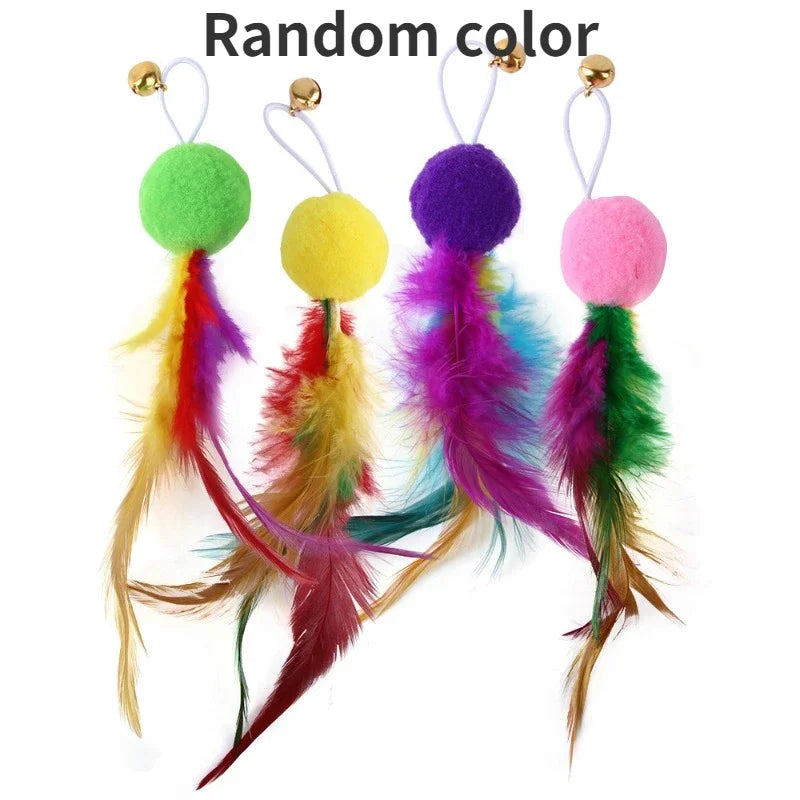 Feather Toys With Bell