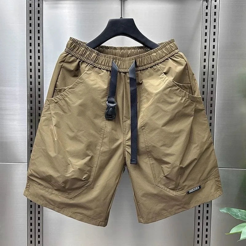 Straight-Cut Utility Shorts – Large Pockets