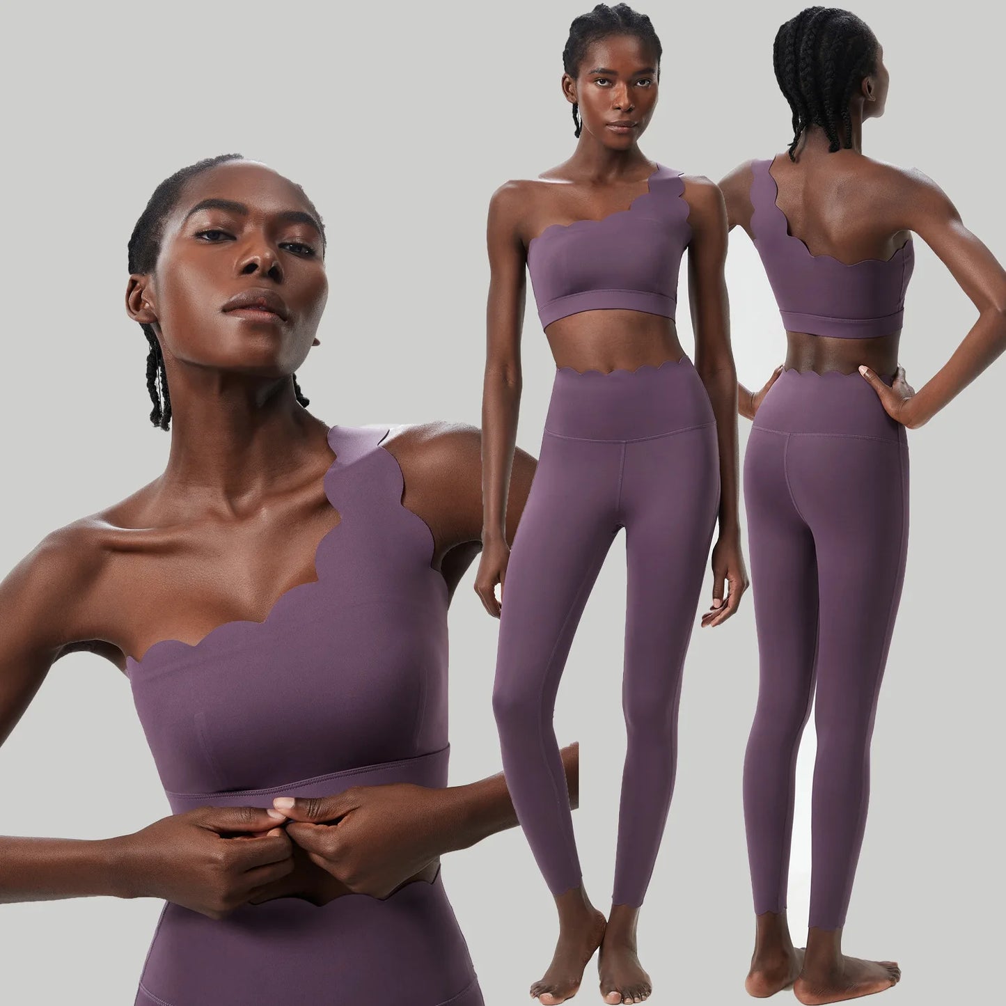 FlowSkin 2-Piece Yoga Set – Buttery Soft Gym Fit