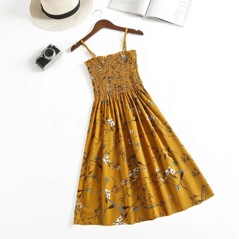 Elegant Contrasting Knit Maxi Dress — O-Neck, Short Sleeve, Metal Buttons