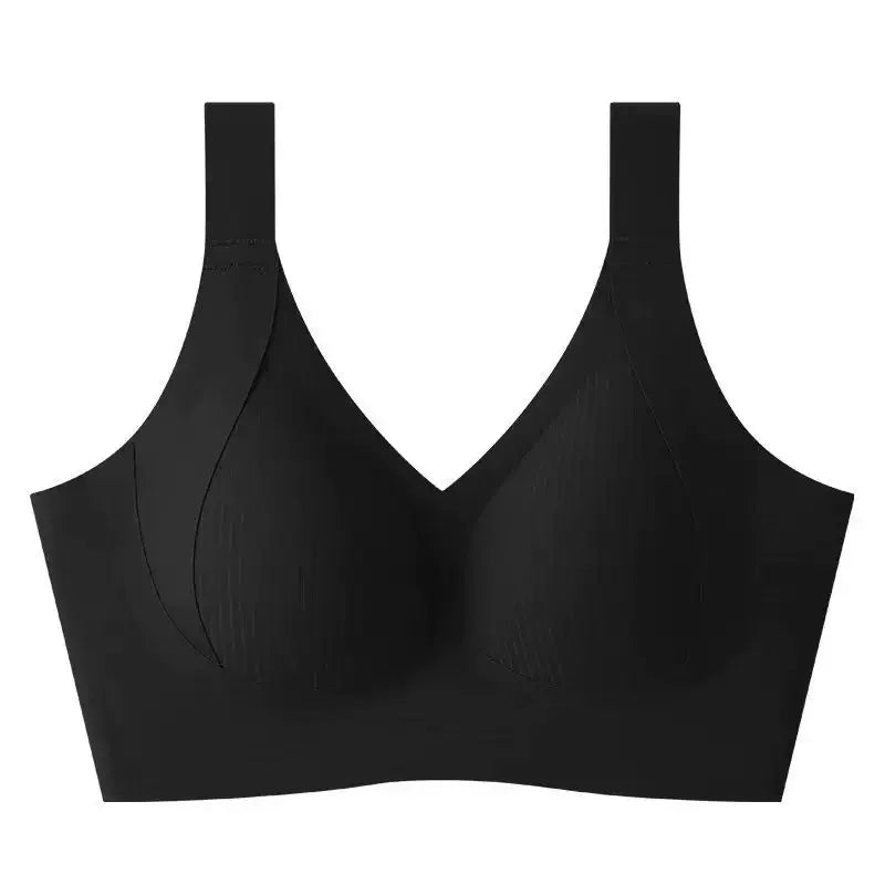 Adjustable Wireless Bra – No Wire, Large Bust Support