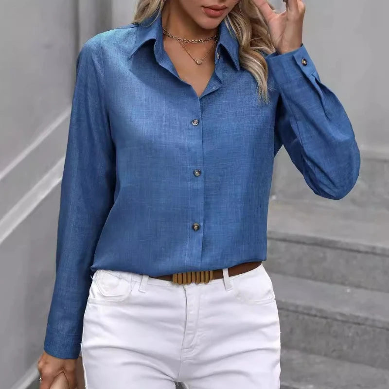 Everyday Edge – Streetwear Long Sleeve Blouse
