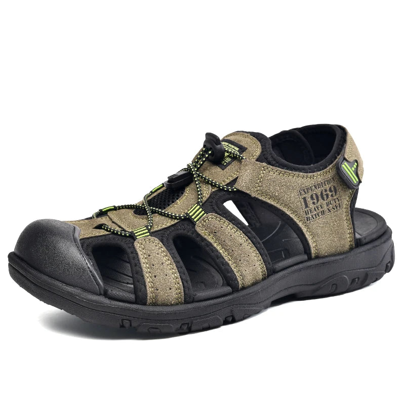 Strider PU Sandals – Flat Outdoor Comfort Walkers
