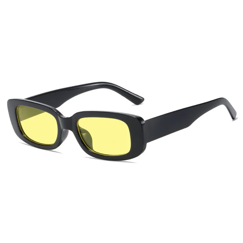 Retro Rectangle Sunglasses – Polarized Square Driving & Fishing UV400 Eyewear