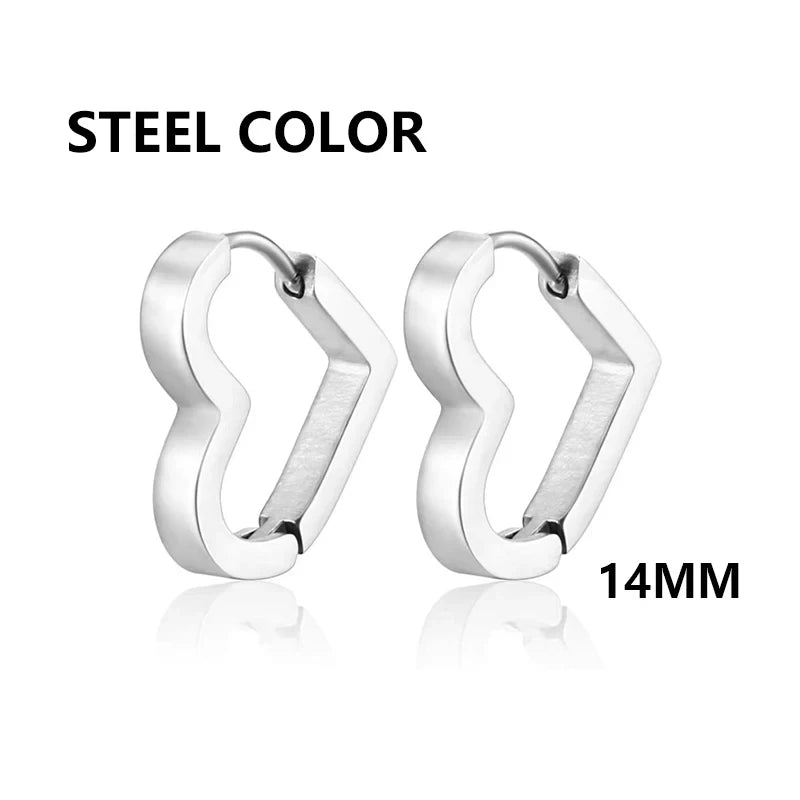 Geometric Triangle Stud Earrings – Punk Rock Style for Unisex