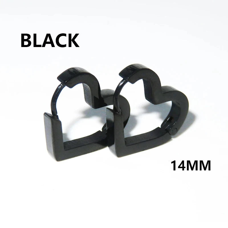 Geometric Triangle Stud Earrings – Punk Rock Style for Unisex