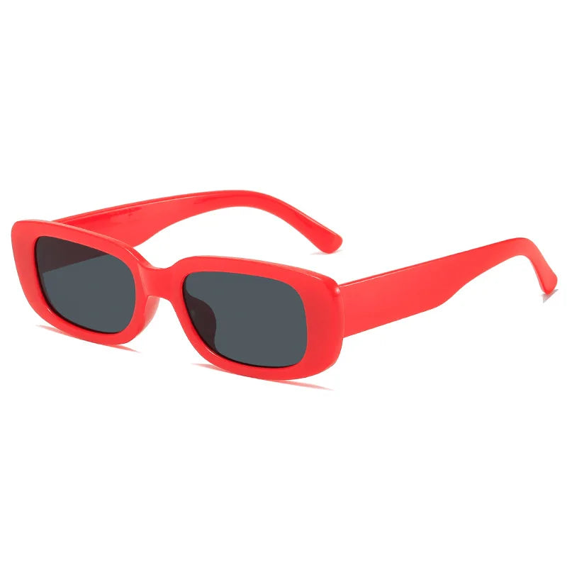 Retro Rectangle Sunglasses – Polarized Square Driving & Fishing UV400 Eyewear