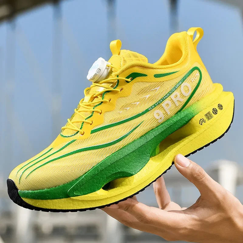 Cushioning Running Sneakers — Lightweight, Breathable, Non-Slip Outdoor Shoes
