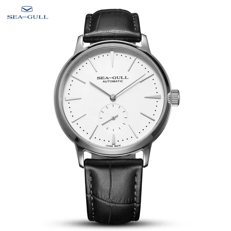 Mechanical Business Watch – Waterproof Leather Strap, Classic Design