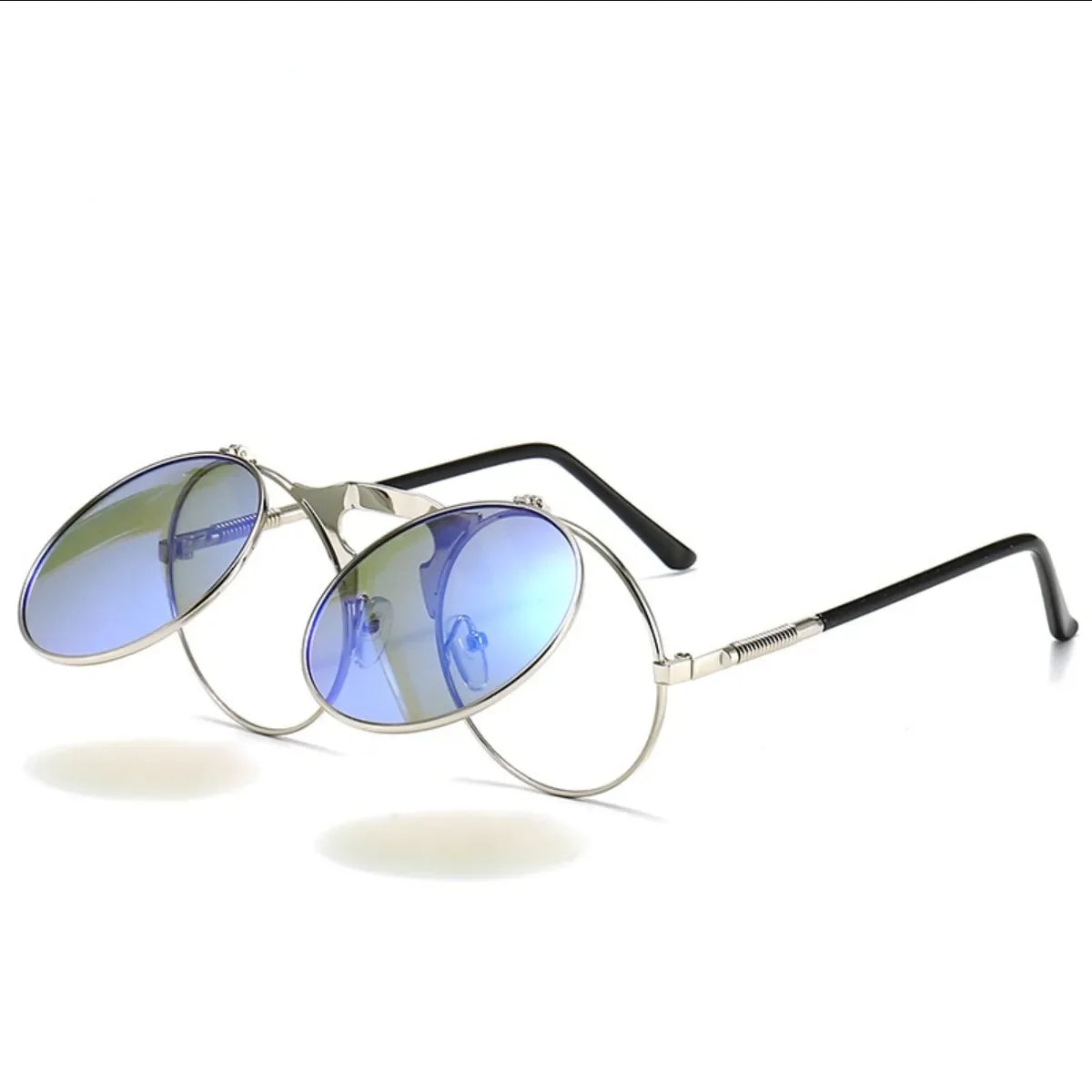 FlipLens Retro | Steampunk Double Lens Sunglasses – Style That Turns Heads