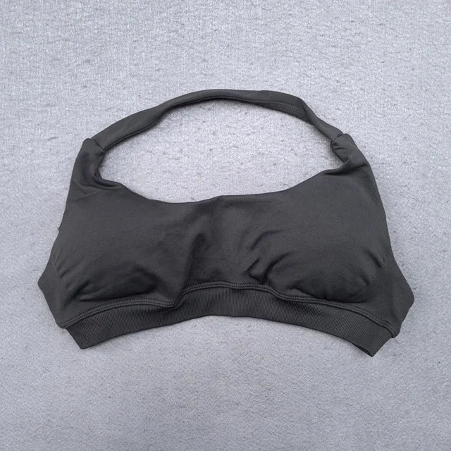 SculptShort Halter Set – Scrunch Fit Yoga Outfit