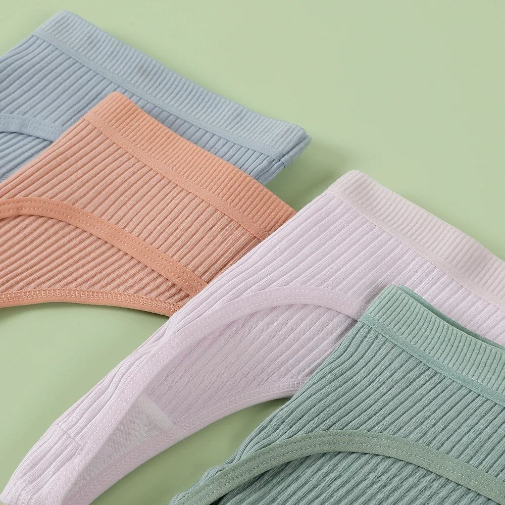 Cotton G-String Panties – Low Rise, Sexy – 3/10-Pack