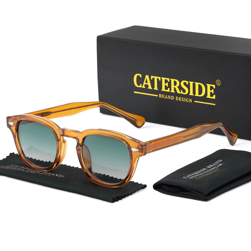 CATERSIDE Luxe | Retro Circular Sunglasses – Bold & Timeless UV400 Shades