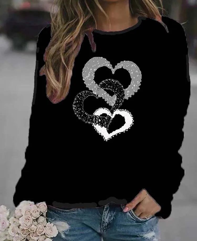 Santa Print Hoodie — Holiday Season Pullover, Winter Streetwear