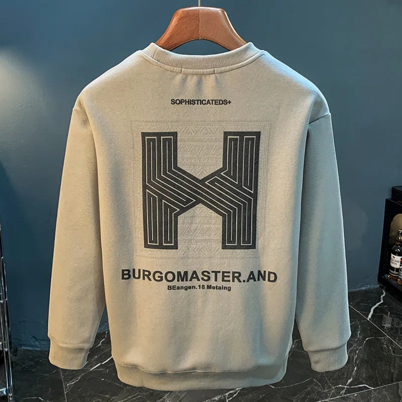 Stretch Fit Printed Sweater