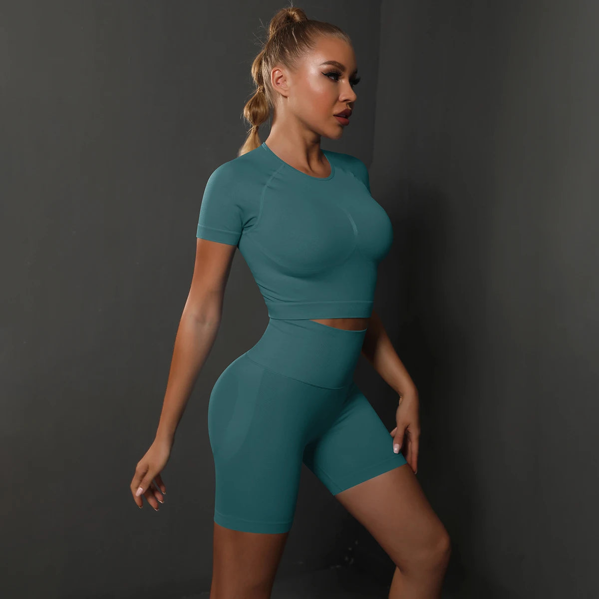 ZenBalance Romper Set – Ribbed One-Piece Jumpsuit