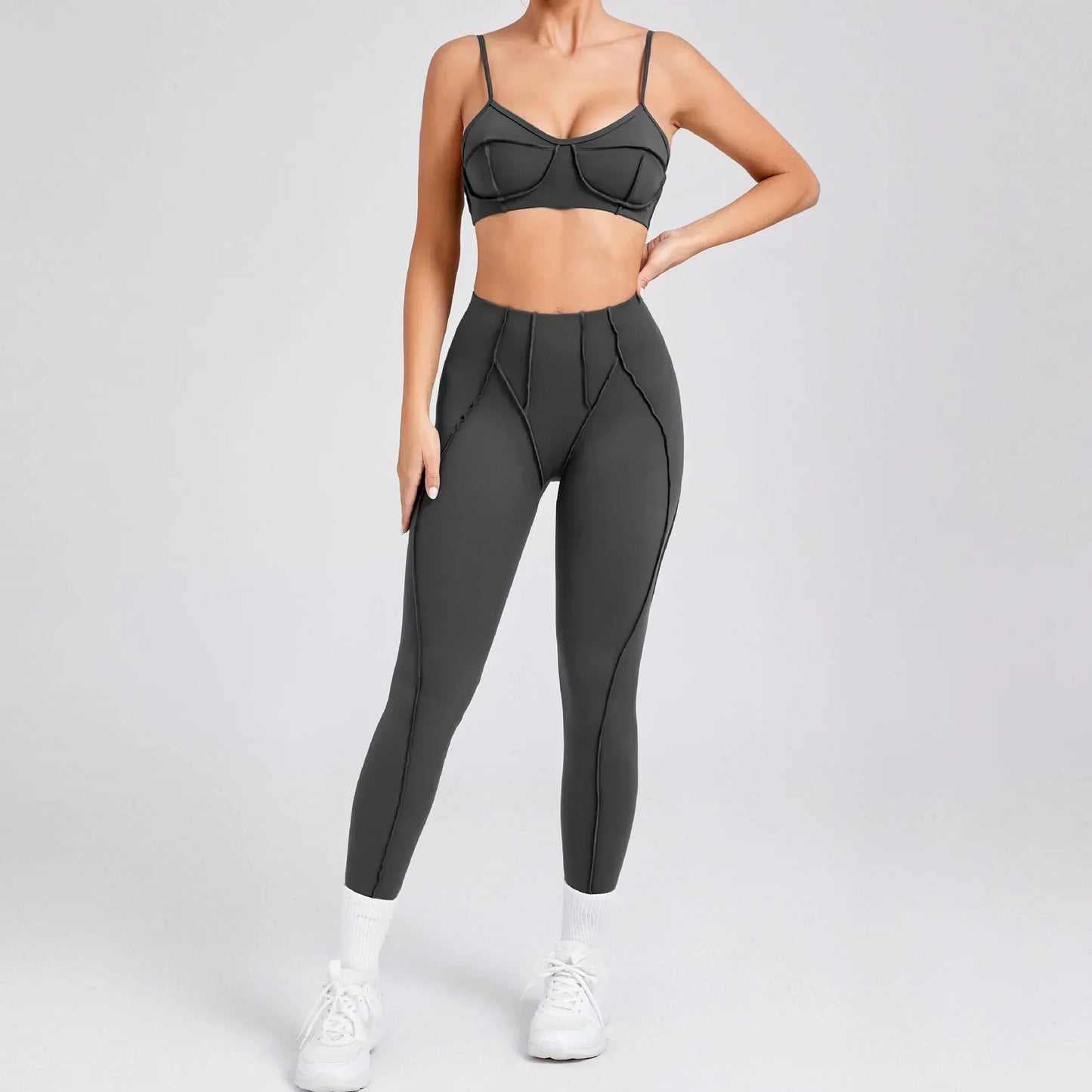 LiftTone Pocket Shorts Set – Cross Bra Combo