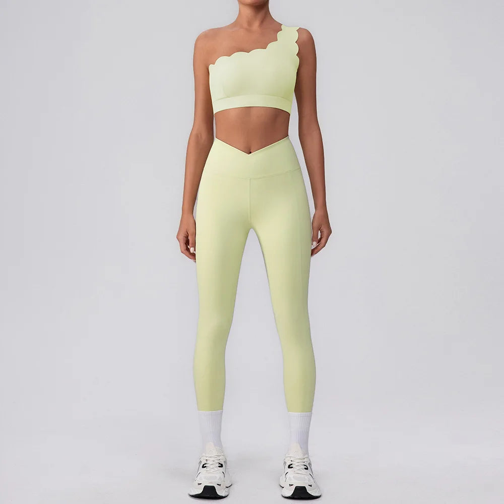 CrossFlow Lace Set – Single Shoulder Yoga Kit