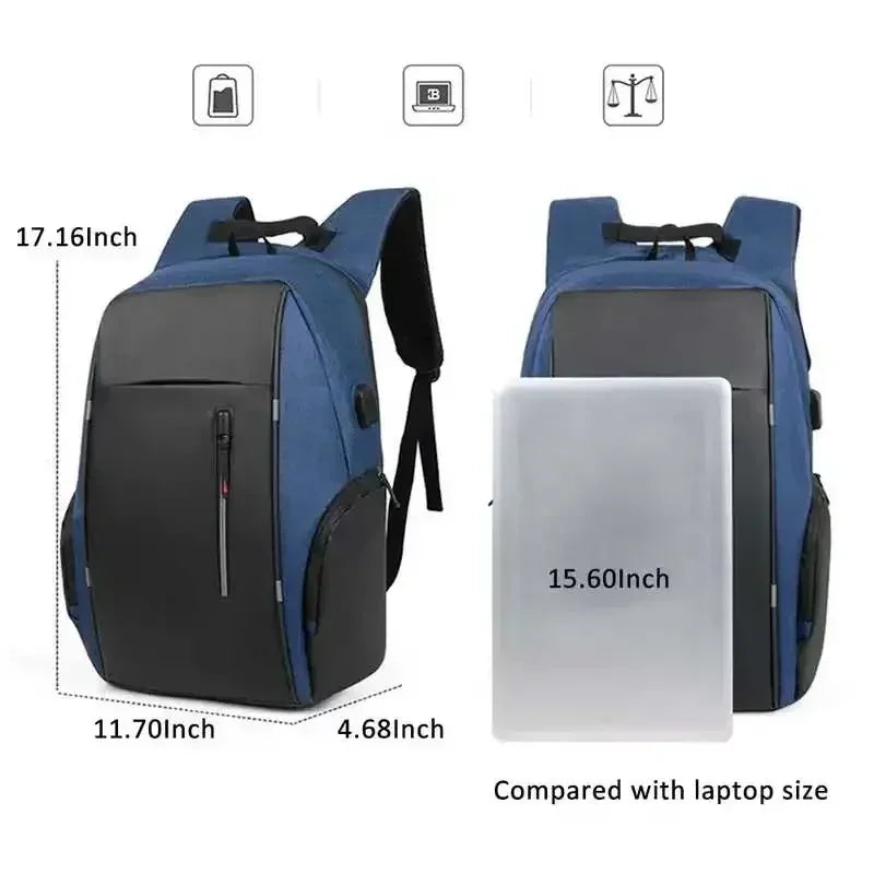 CoreCharge USB Backpack – 15.6” Waterproof Business Laptop Bag