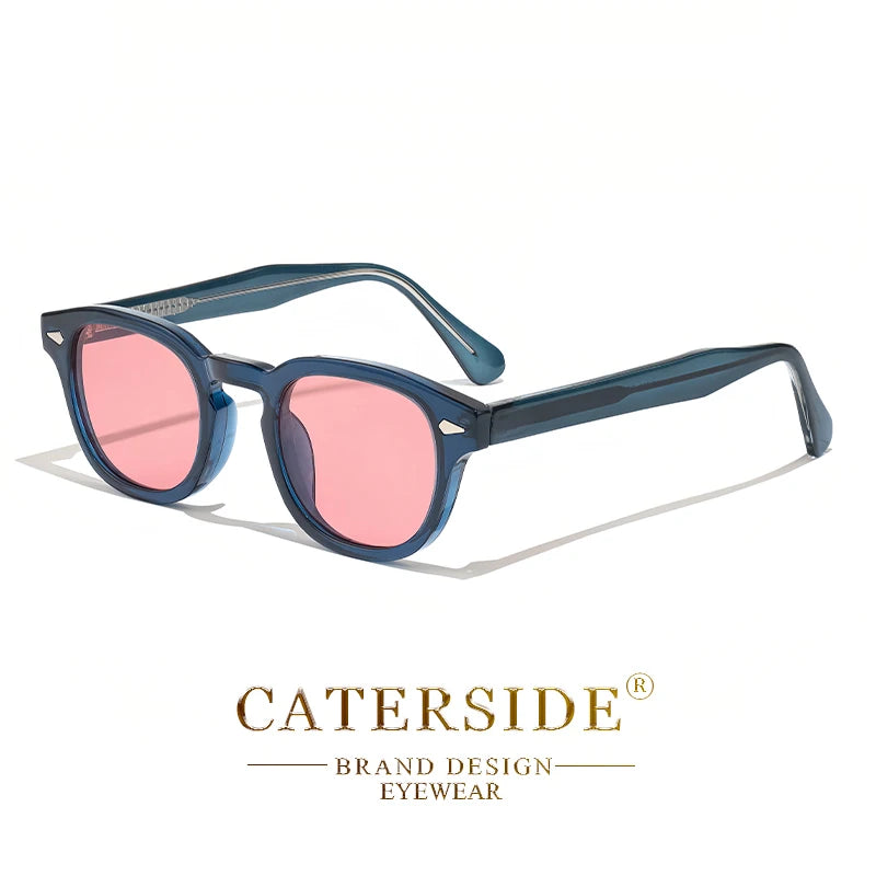CATERSIDE Luxe | Retro Circular Sunglasses – Bold & Timeless UV400 Shades
