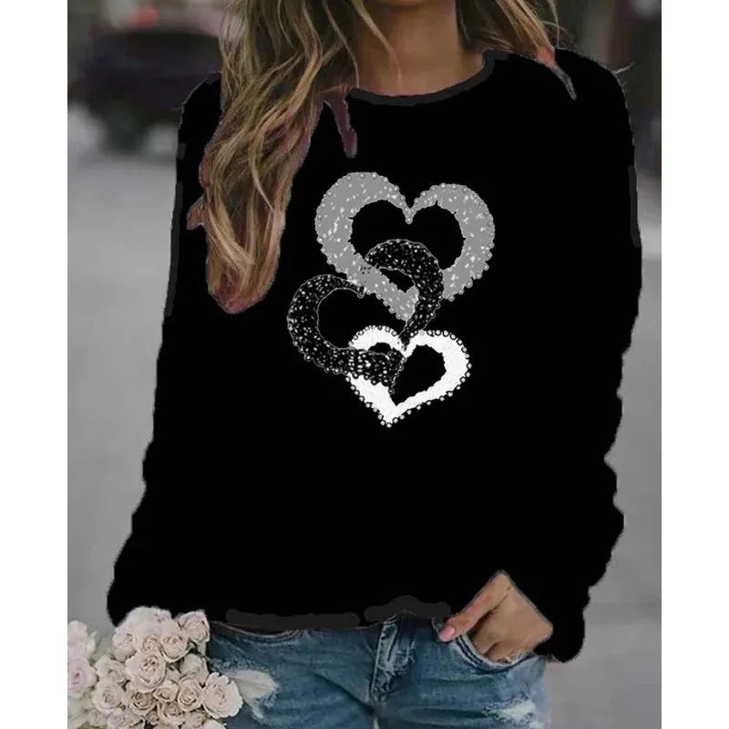 Santa Print Hoodie — Holiday Season Pullover, Winter Streetwear