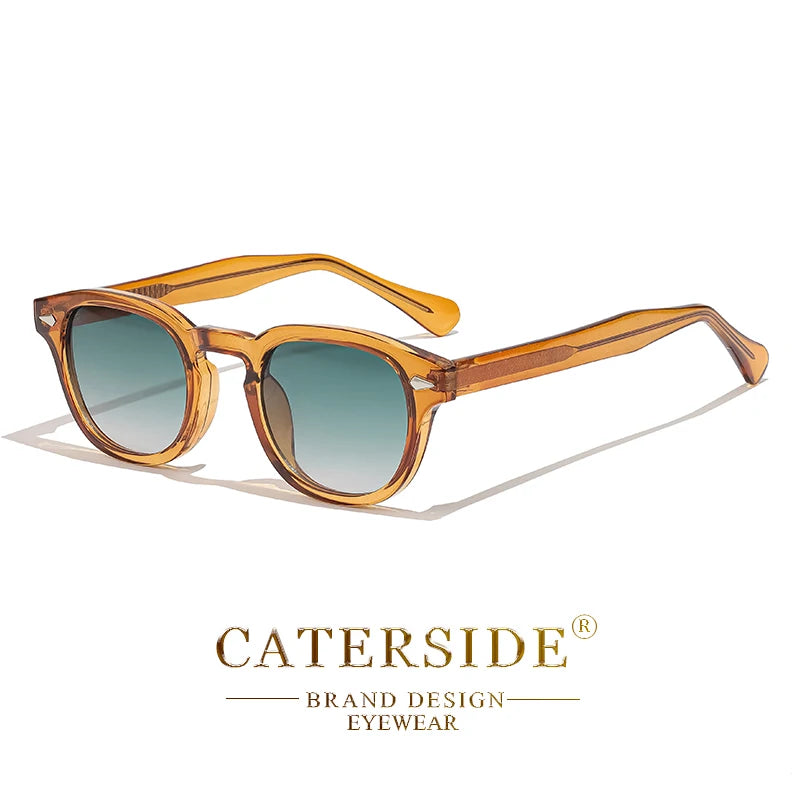 CATERSIDE Luxe | Retro Circular Sunglasses – Bold & Timeless UV400 Shades
