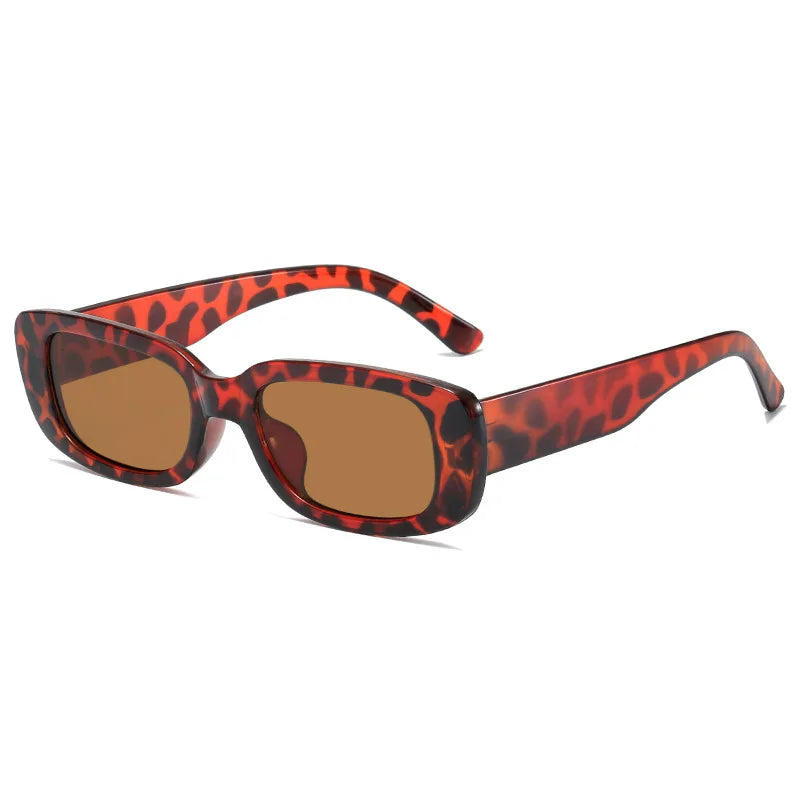 Retro Rectangle Sunglasses – Polarized Square Driving & Fishing UV400 Eyewear